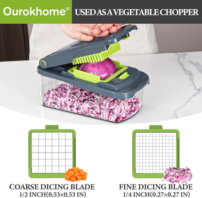 MYFOODCHOPPER™ 8-in-1 Food Chopper  Slicer