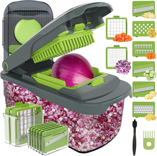 MYFOODCHOPPER™ 8-in-1 Food Chopper  Slicer